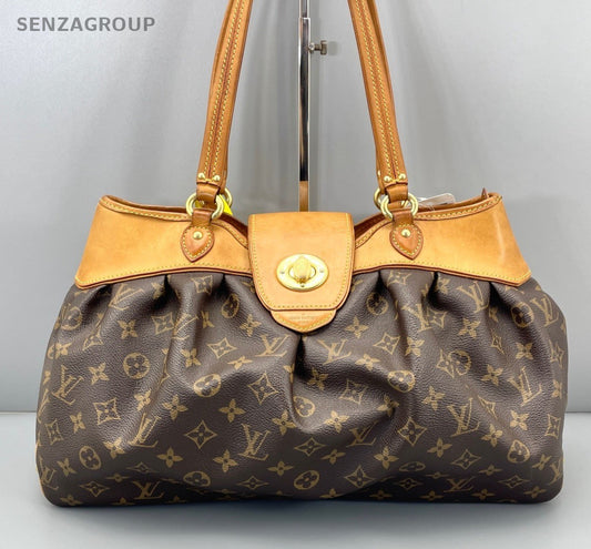 Louis Vuitton Boetie Monogram Top Handle Bag Shoulder Bag Women Classic Vintage
