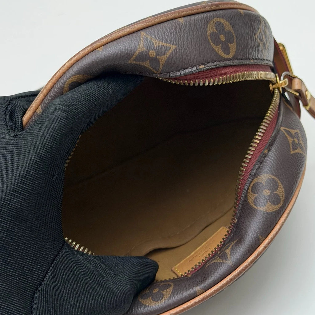 Louis Vuitton Monogram PM Shoulder Crossbody Bag Brown Women Classic