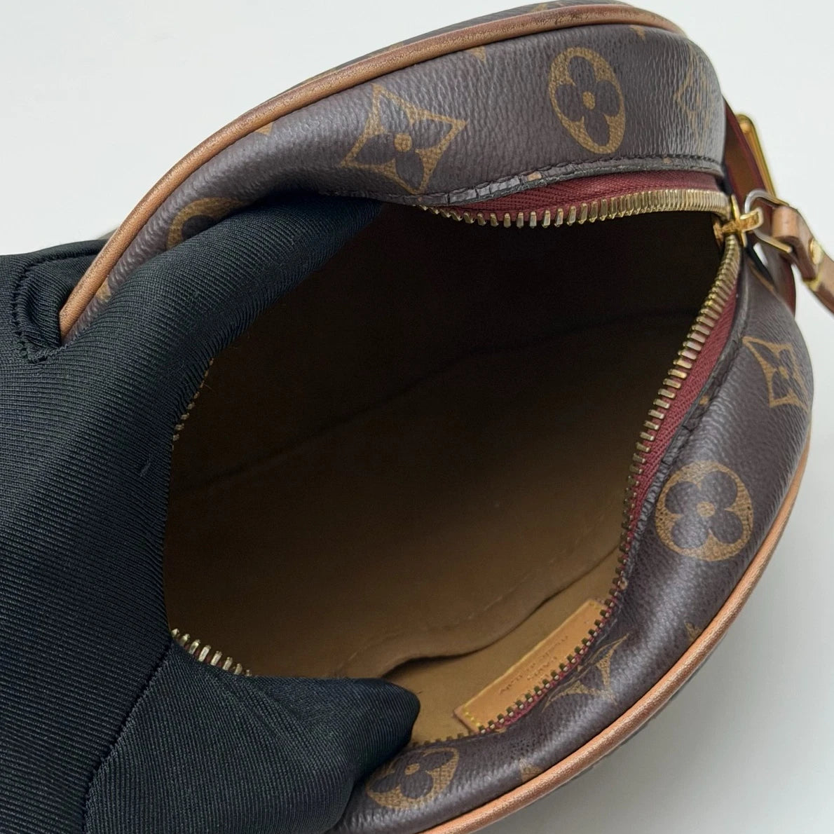 Louis Vuitton Monogram PM Shoulder Crossbody Bag Brown Women Classic