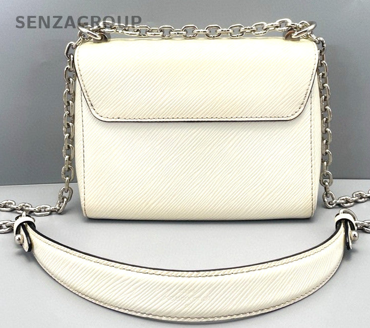 Louis Vuitton Twist PM Chain Strap Epi Leather Shoulder bag Cream White Women