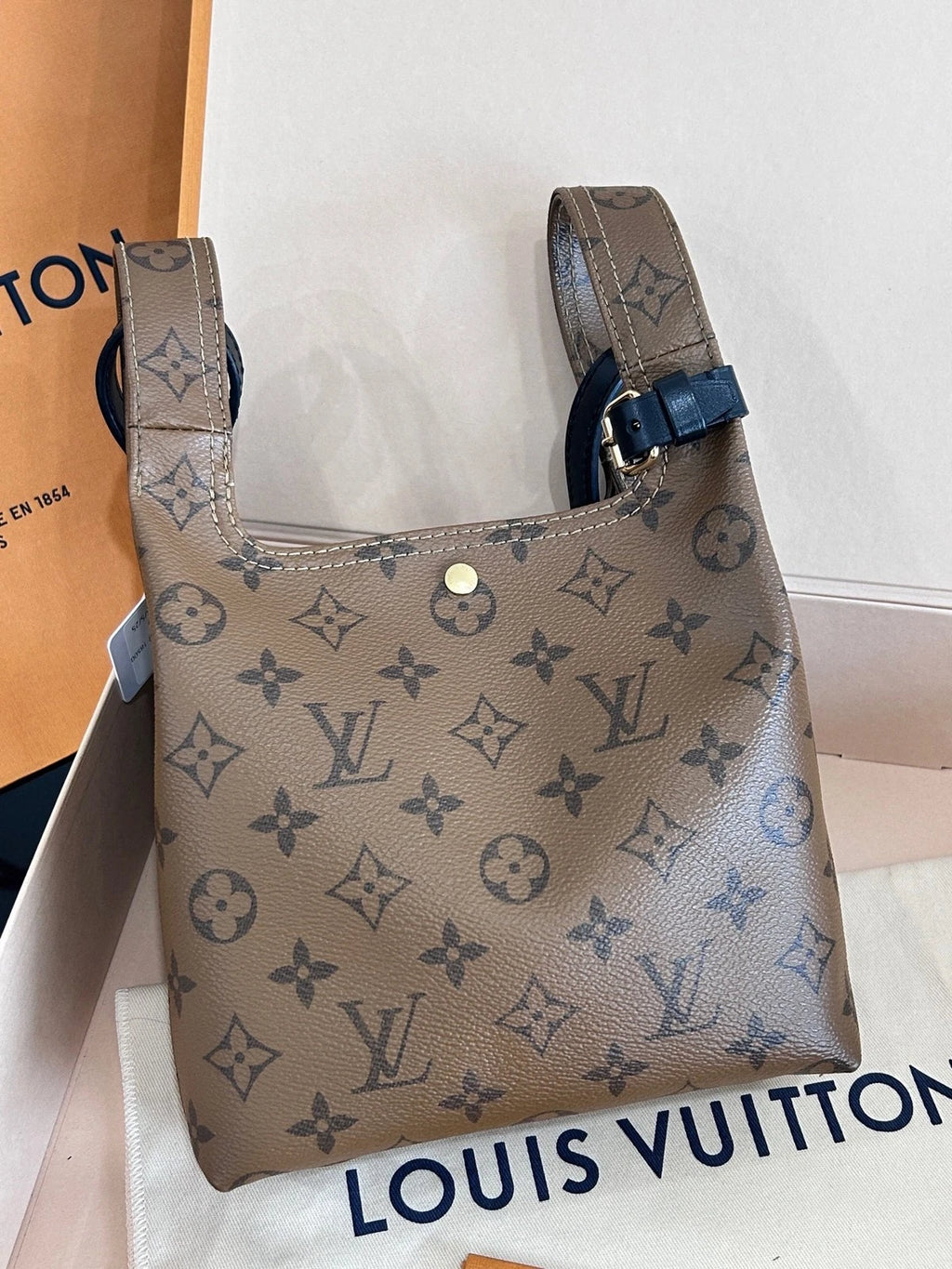 Louis Vuitton Monogram Canvas Bucket Bag For Women