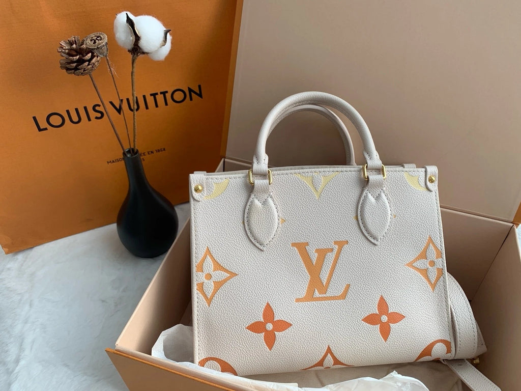 Louis Vuitton Canvas OnTheGo Tote Bag For Women