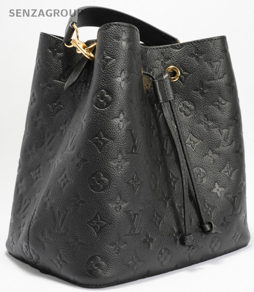 Louis Vuitton M45256 Black Empreinte NéoNoé MM chip version Shoulder Handbag