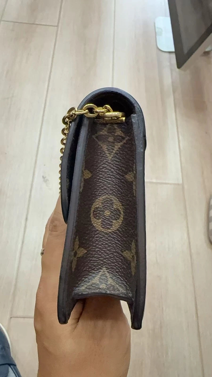 Louis Vuitton Black Patent Monogram Shoulder Crossbody For Women