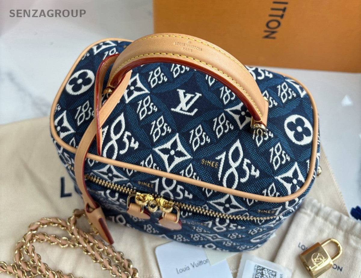Louis Vuitton Vanity Denim PM Top Handle 2WAY Crossbody bay CHIP VERSION