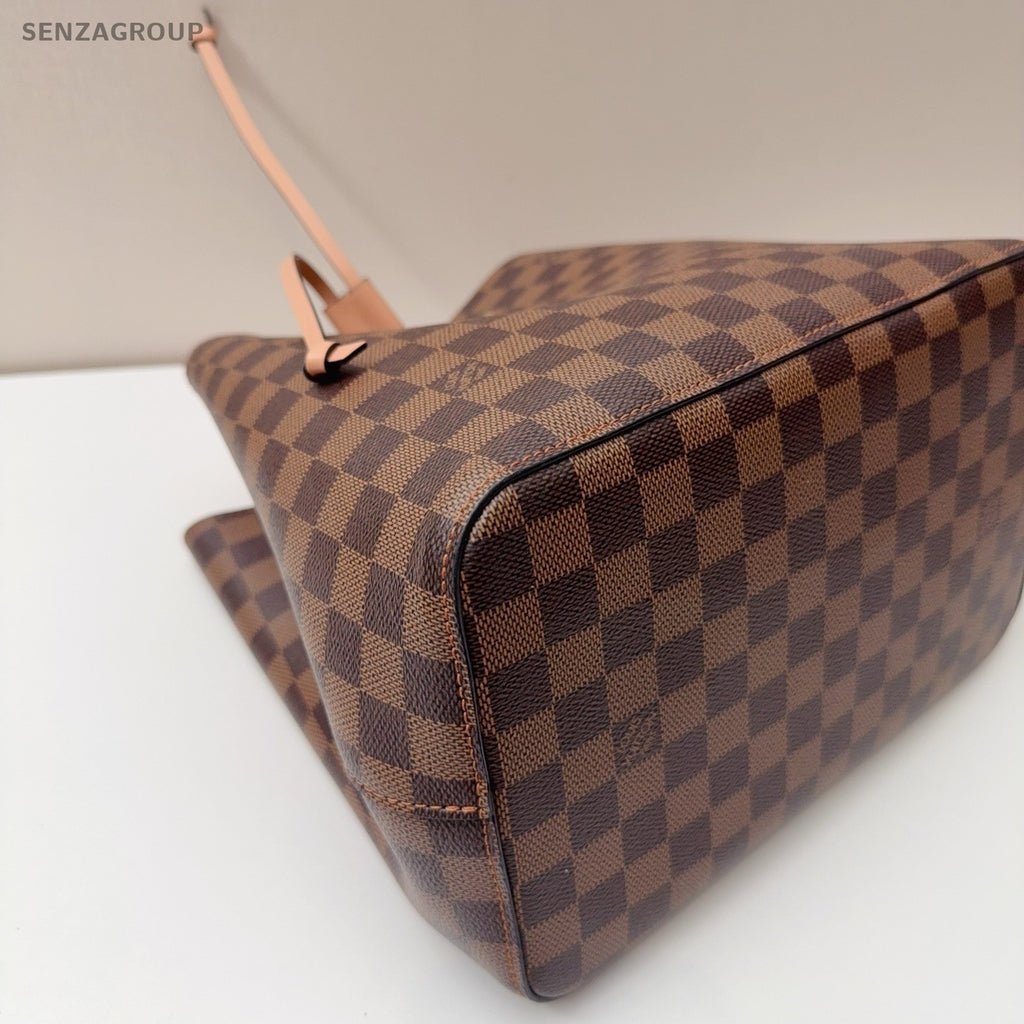 Louis Vuitton NeoNoe Damier Ebene Drawstring Shoulder bag Brown Women Classic