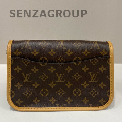 Louis Vuitton Monogram Fendi Baguette Bag Brown Gold Buckle Classic Fashion