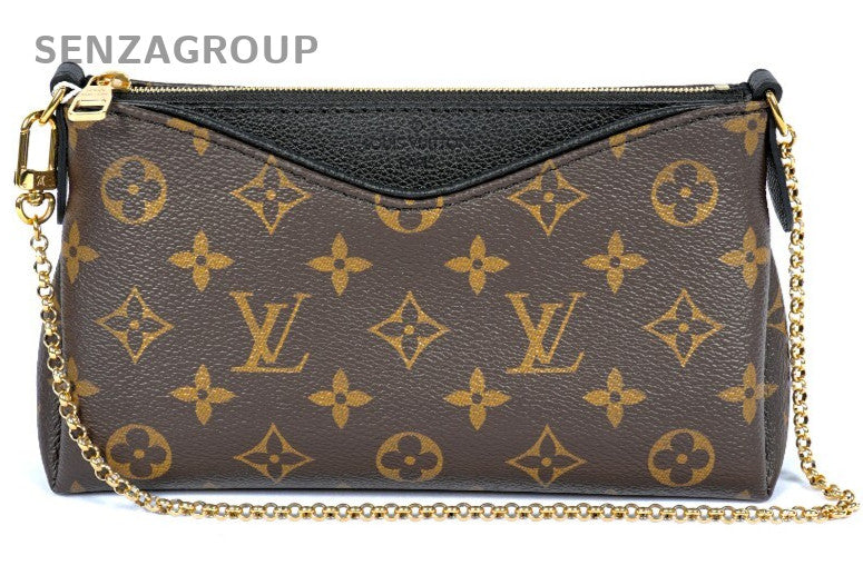 Louis Vuitton M41639 Monogram Pallas Clutch  Shoulder Bag