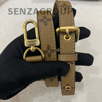 Louis Vuitton Monogram Canvas & Leather Courier Messenger Bag - Brown Gold