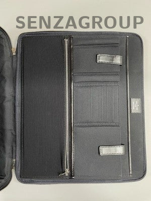 Louis Vuitton Damier Graphite Briefcase Messenger Bag Black Silver Men