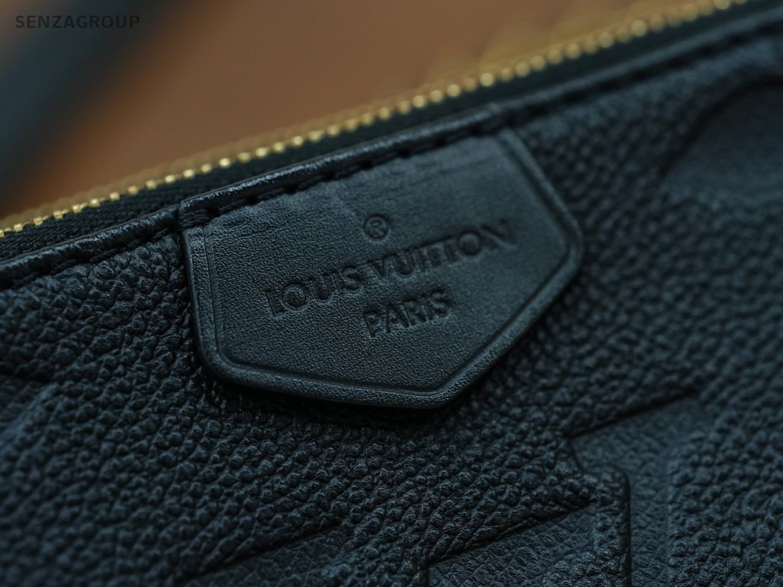 Louis Vuitton Multi Pochette Black Monogram Empreinte Shoulder bag Women Classic