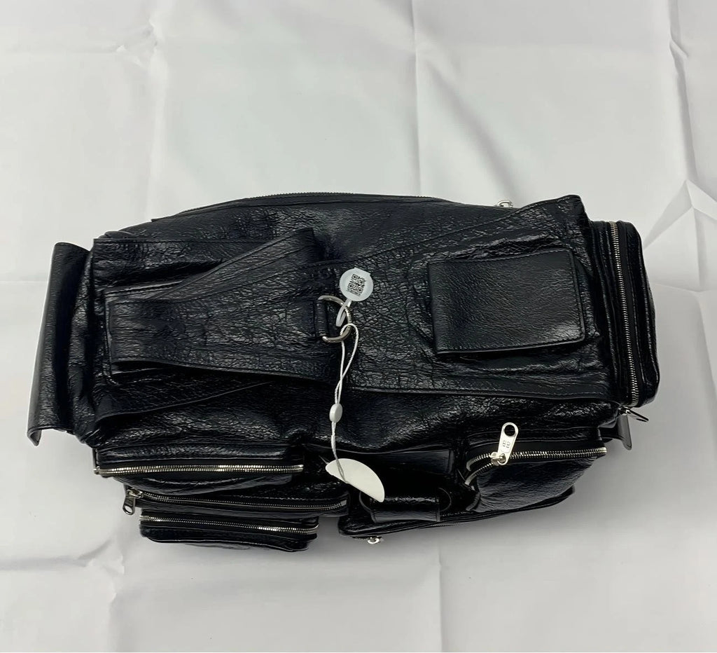 Balenciaga SUPERBUSY Logo Large Shoulder Bag For Women