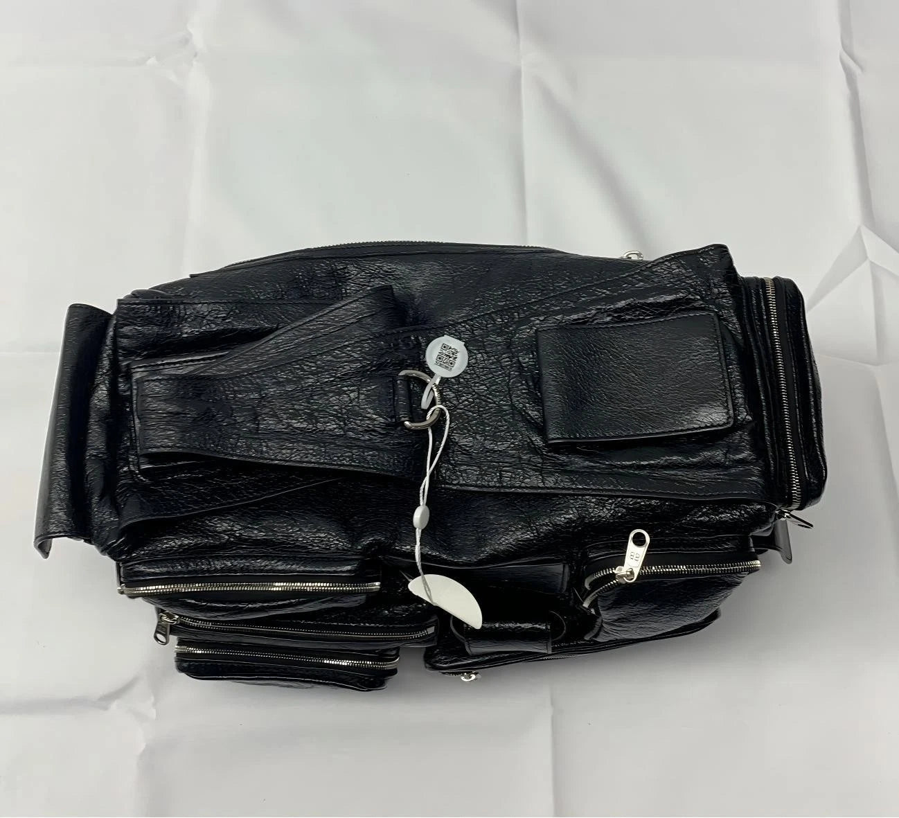 Balenciaga SUPERBUSY Logo Large Shoulder Bag For Women
