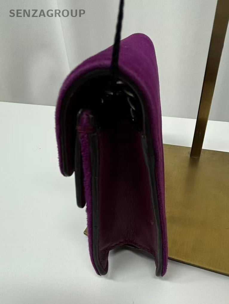 GUCCI Dionysos mini Purple Crossbody bag Suede