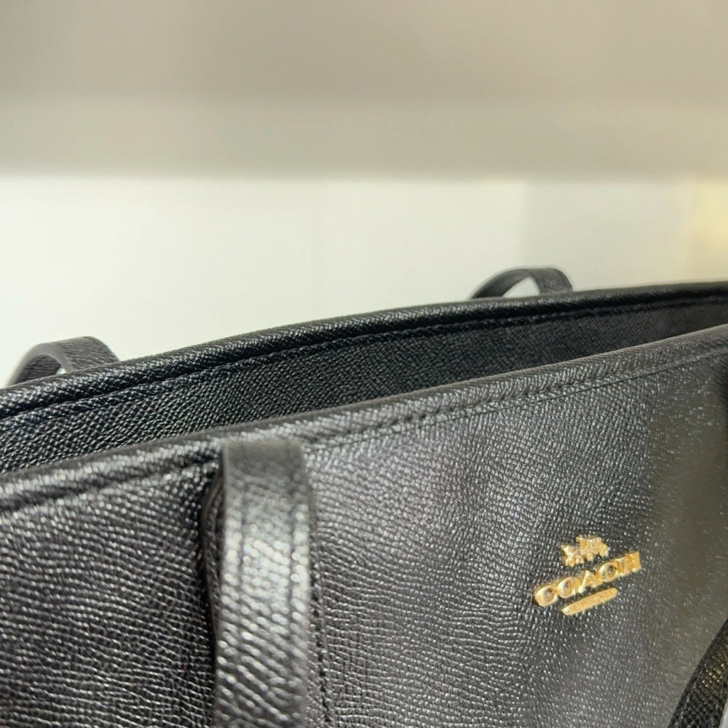 Coach Black Tote Shoulder Handbag For Women