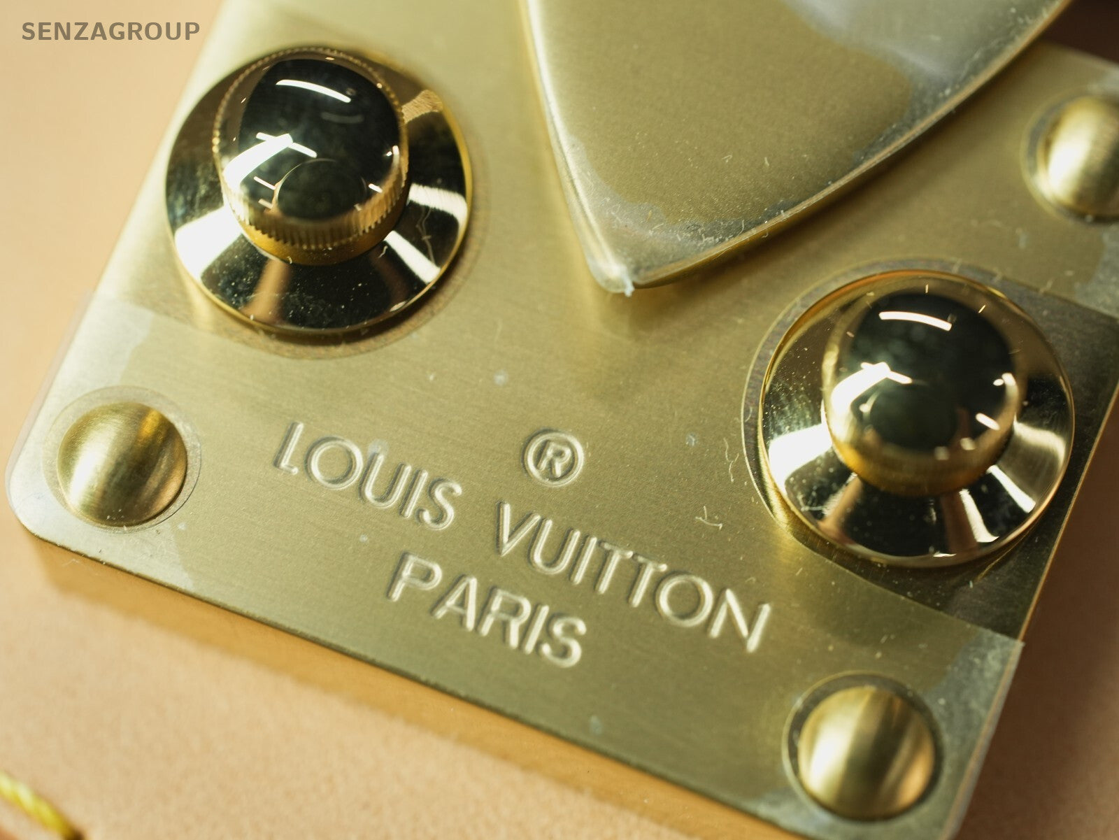Louis Vuitton Monogram Duffle bag Crossbody M43587 CHIP VERSION