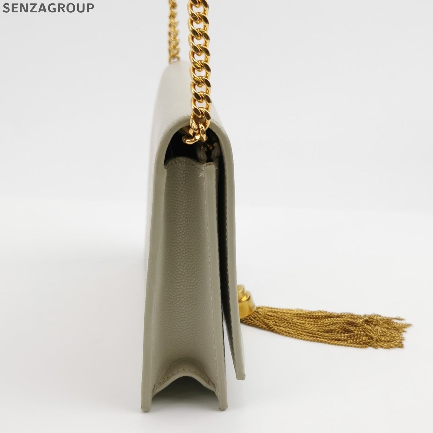 YSL Saint Laurent Kate Tassel Chain Crossbody Bag Gold Classic Women
