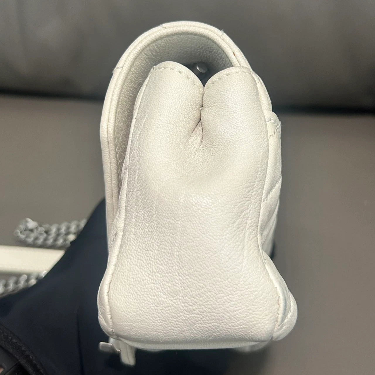 Excellent Saint Laurent Messenger Bag Mini Chain White Shoulder Bag Crossbody