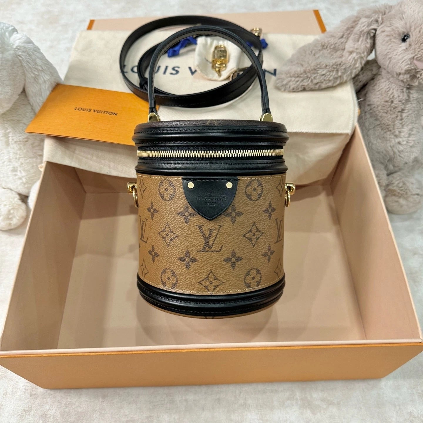 New Louis Vuitton Cannes Canvas Bucket Bag For Women