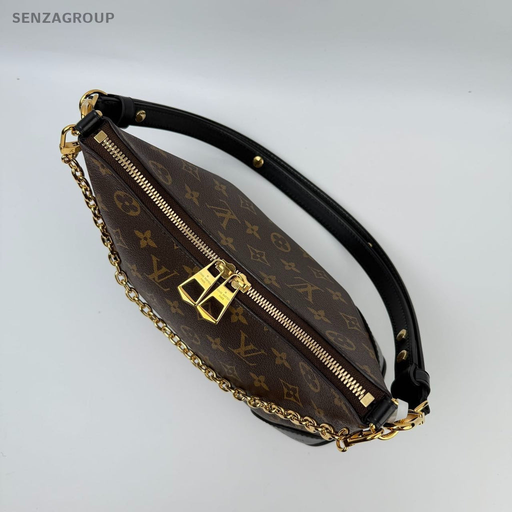 #2 - SJ0001  Louis Vuitton Boulogne Shoulder Bag NM Brown Canvas Monogram