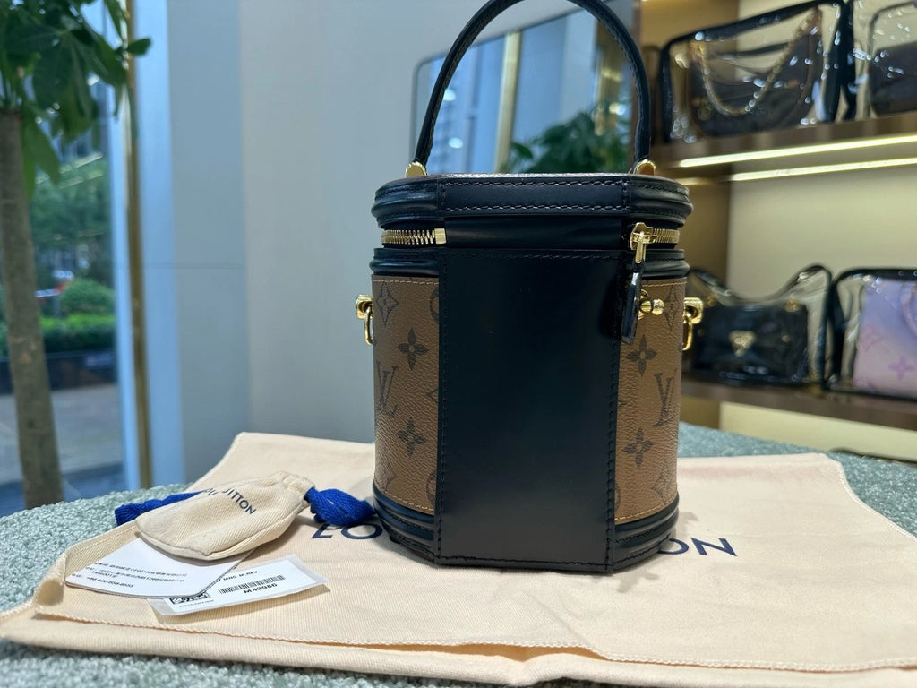 Pre-owned Louis Vuitton Canvas Bucket Bag For Women