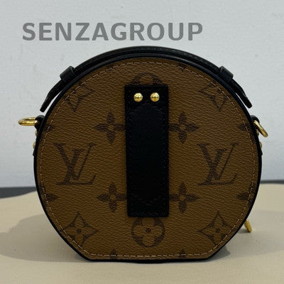 Louis Vuitton Monogram Boite Chapeau Souple Mini Round Bag