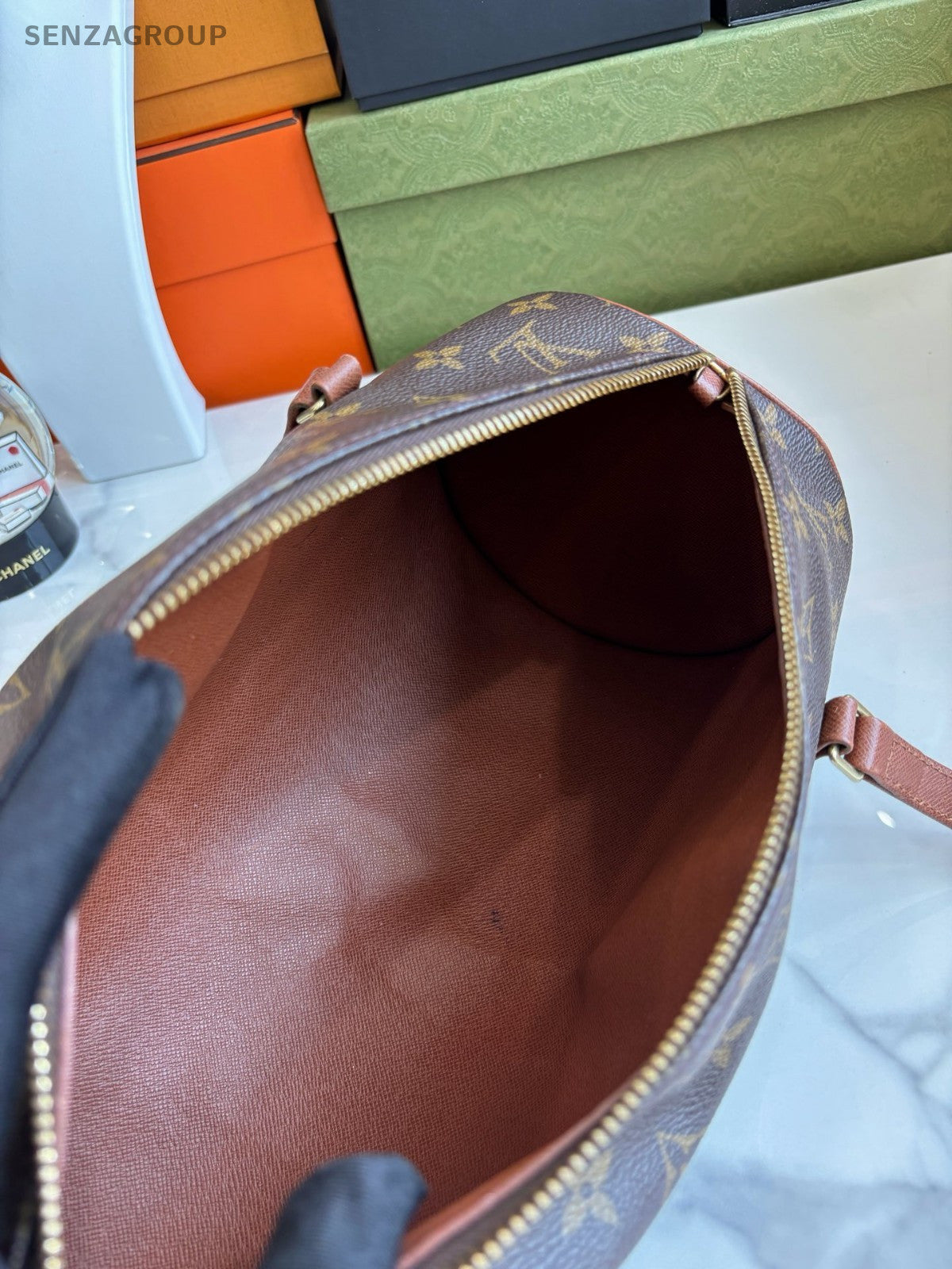 Louis Vuitton Monogram Papillon 30 Handbag Vintage