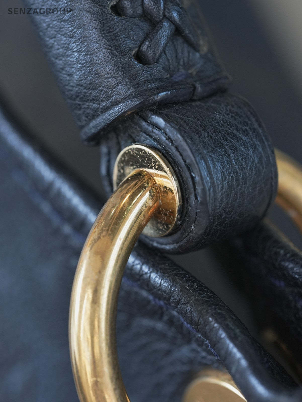 Louis Vuitton Monogram Empreinte Artsy MM Navy Blue Leather Shoulder bag