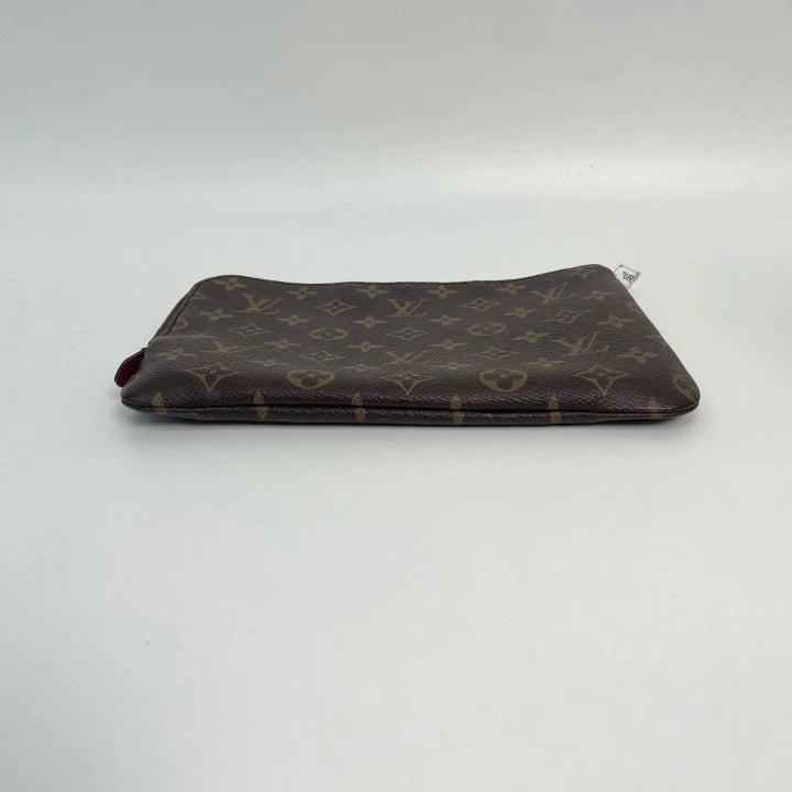 Louis Vuitton Classic Monogram Canvas Clutch For Women