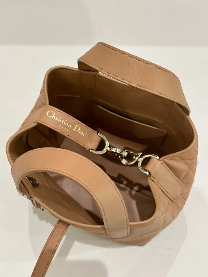 Dior Toujours Small Vertical Tote Top Handle Bag For Women