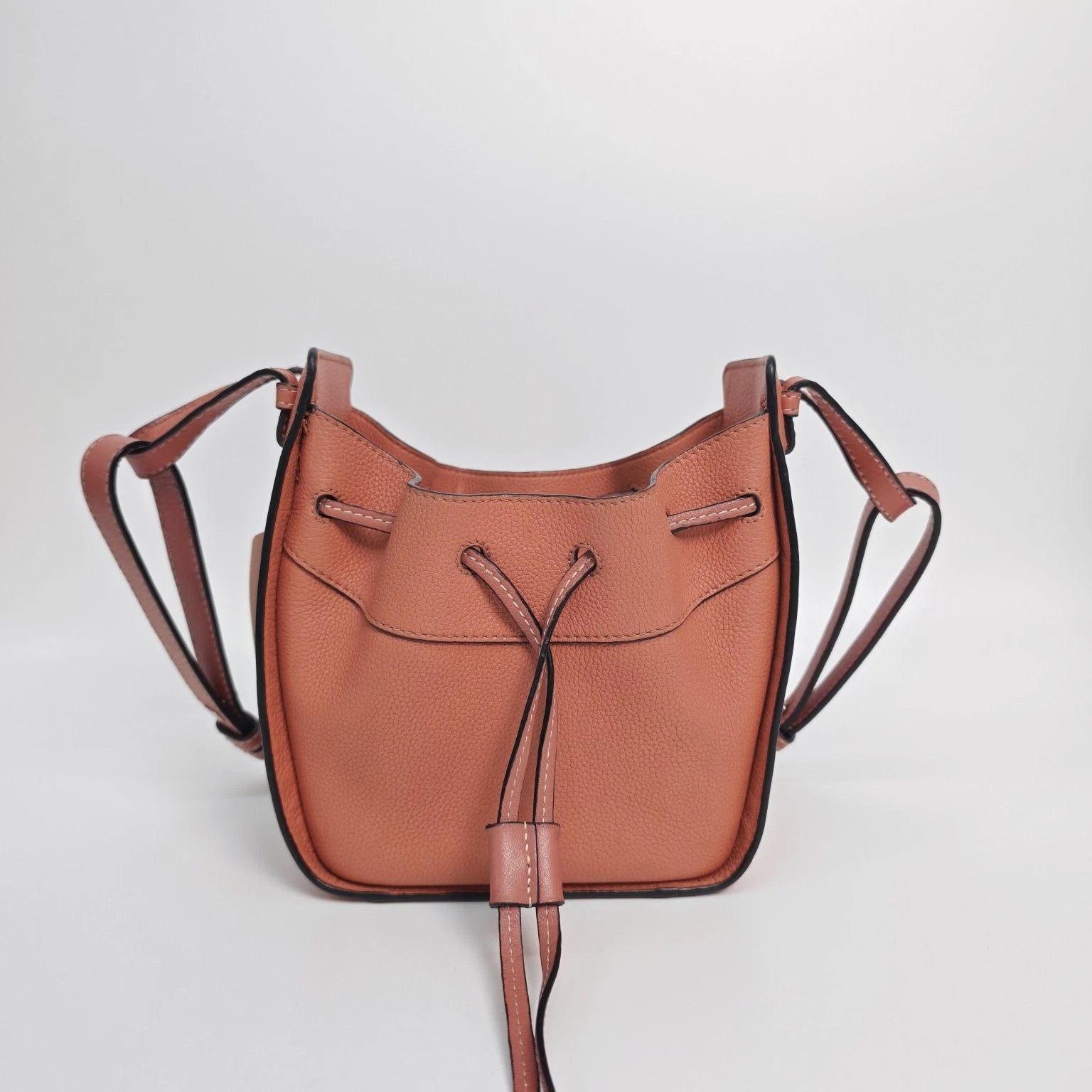 Loewe Mini Hammock Brick Red Leather Shoulder Crossbody Bag For Women