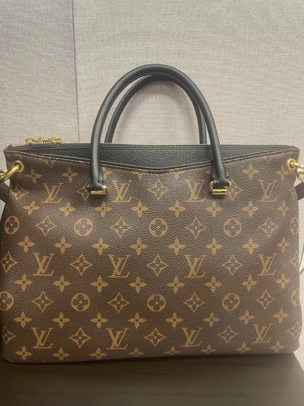 #1 - SJ0001  Louis Vuitton pallas MM tote bag （U）