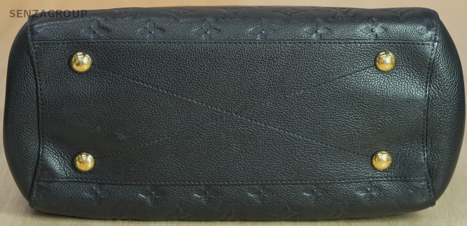 Louis Vuitton Monogram Empreinte Montaigne MM Shoulder Handbag