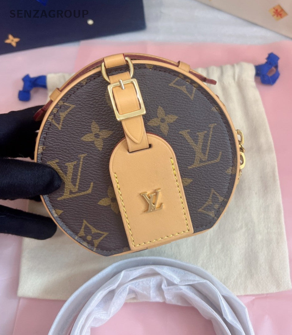 Louis Vuitton Boite Chapeau mini Monogram Shoulder bag Crossbody Brown Women
