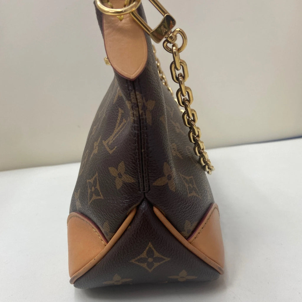 Louis Vuitton Boulogne Monogram Canvas Shoulder Bag Crossbody Excellent