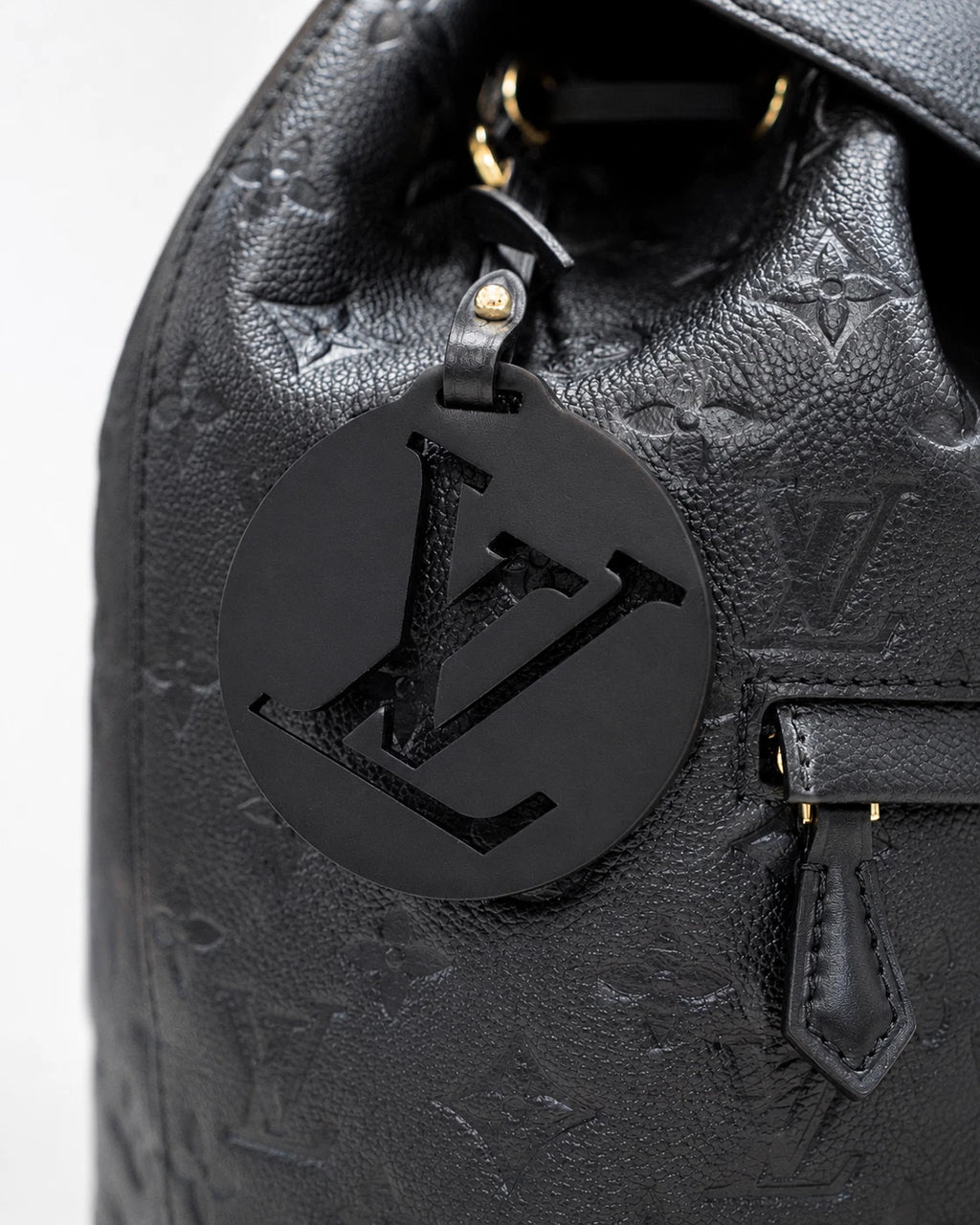Louis Vuitton Montsouris Monogram Black Empreinte Backpack Almost Brand NEW