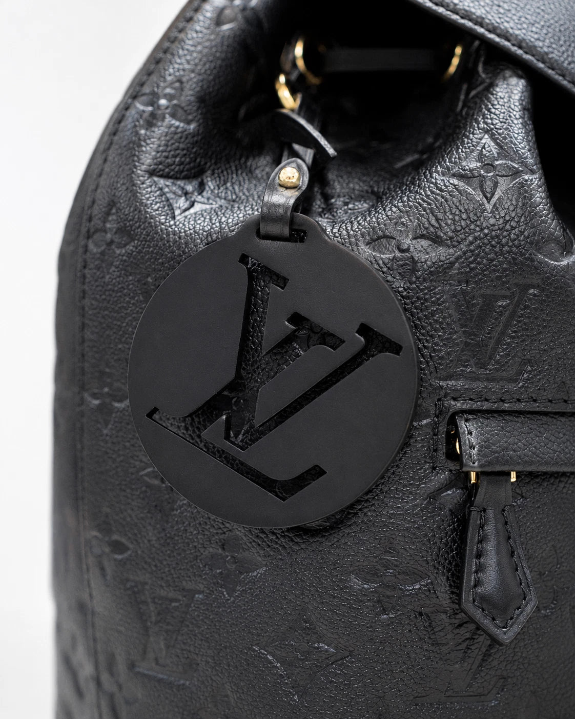 Louis Vuitton Montsouris Monogram Black Empreinte Backpack Almost Brand NEW