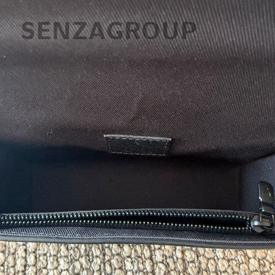 Louis Vuitton Steamer Monogram Messenger Bag Black Unisex