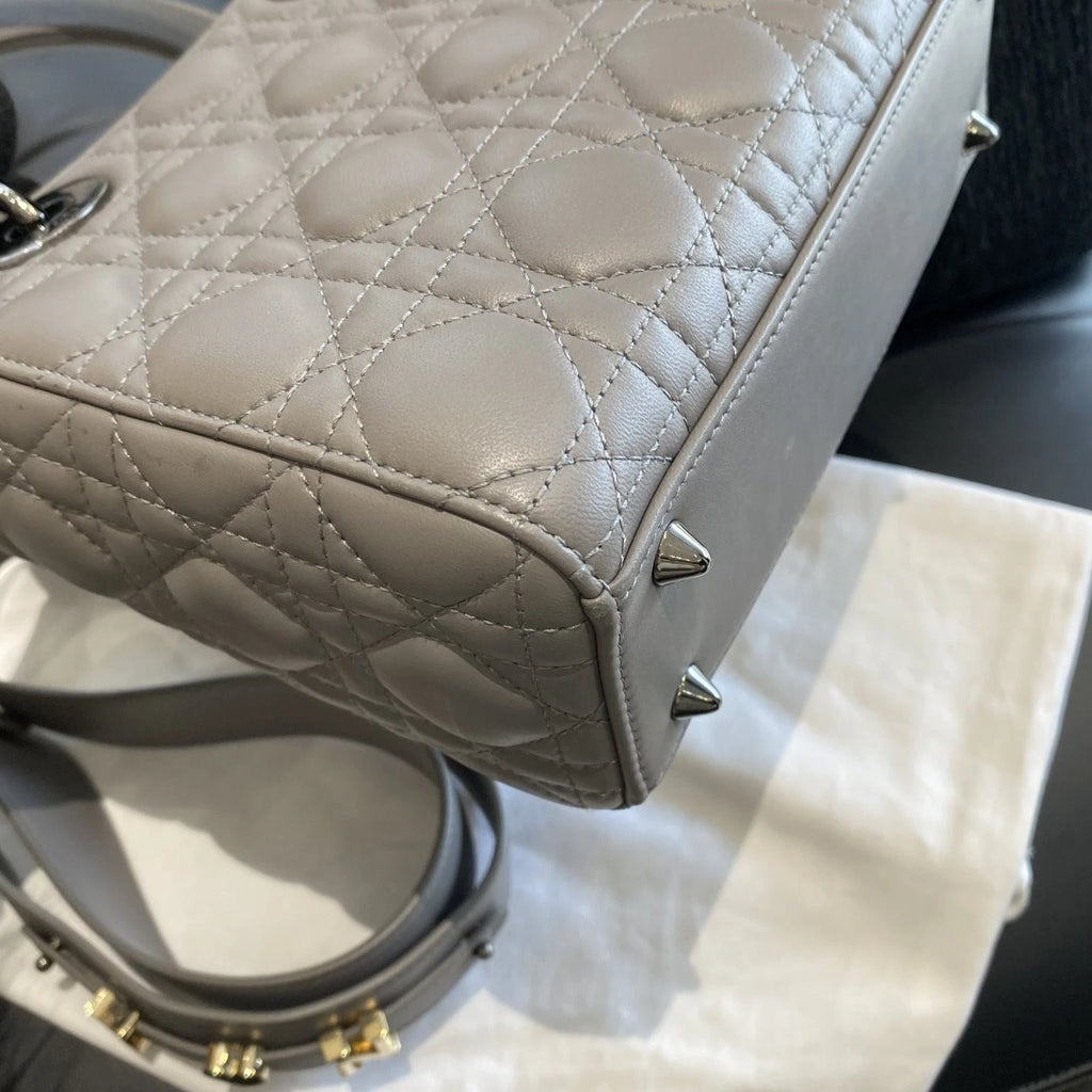 Dior Lady Dior Crossbody Top Handle Excellent