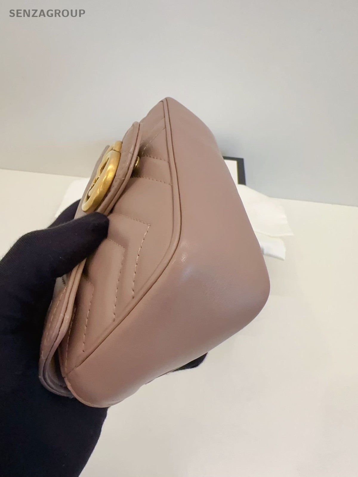 GUCCI GG Marmont mini Chain Shouldetr bag Crossbody Women