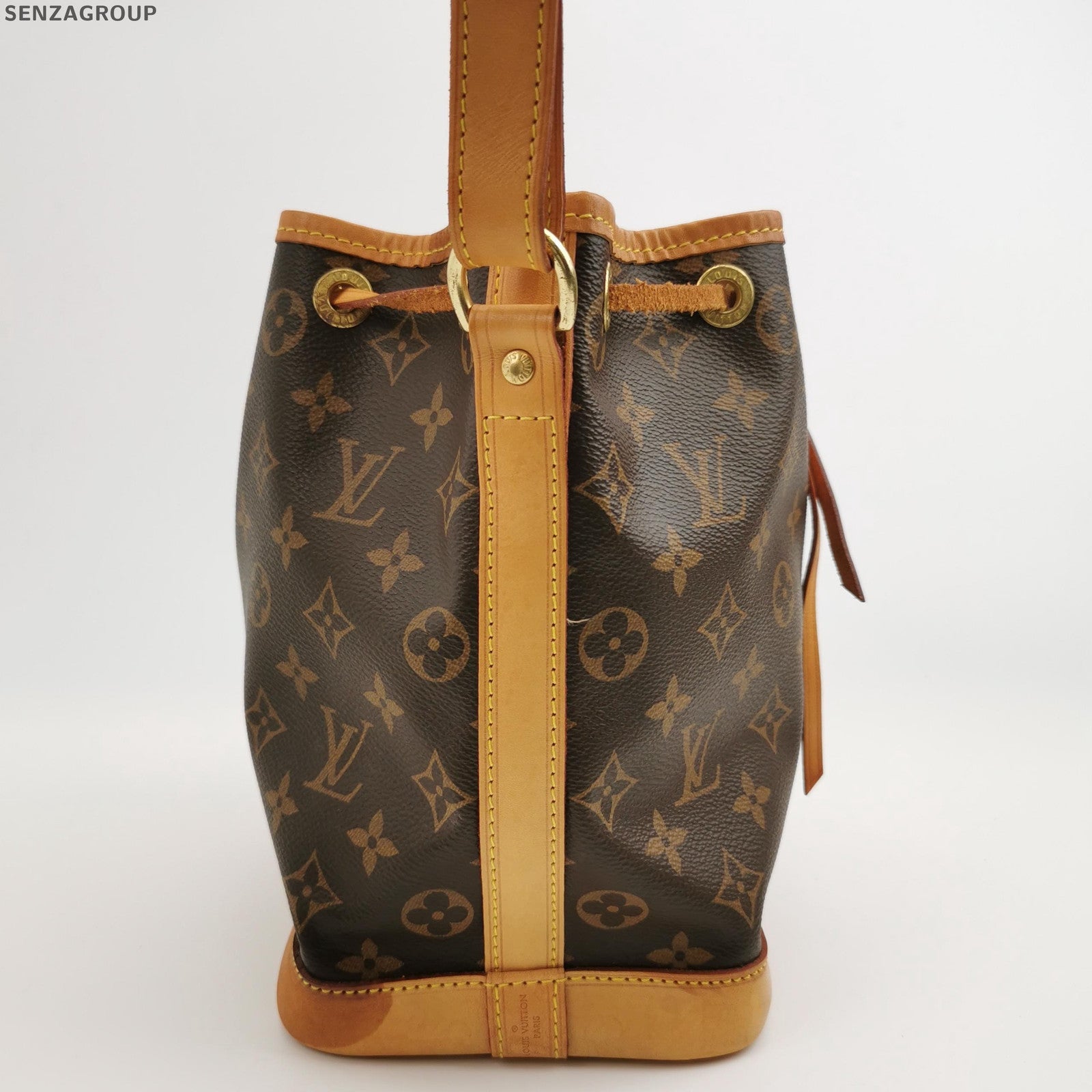 Louis Vuitton Monogram Bucket BB Drawstring Shoulder Crossbody Bag