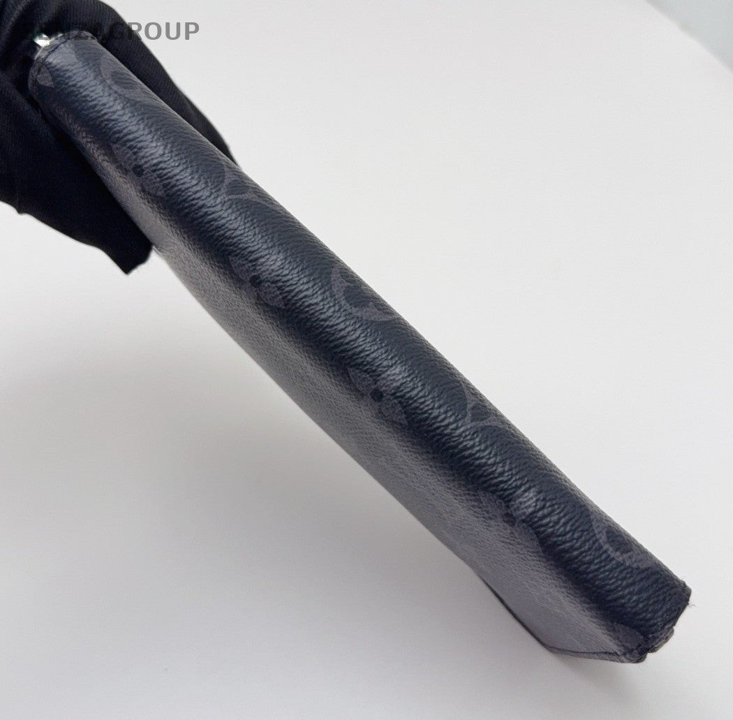 Louis Vuitton  Zippy Monogram Long Wallet Black Unisex Adults Classic