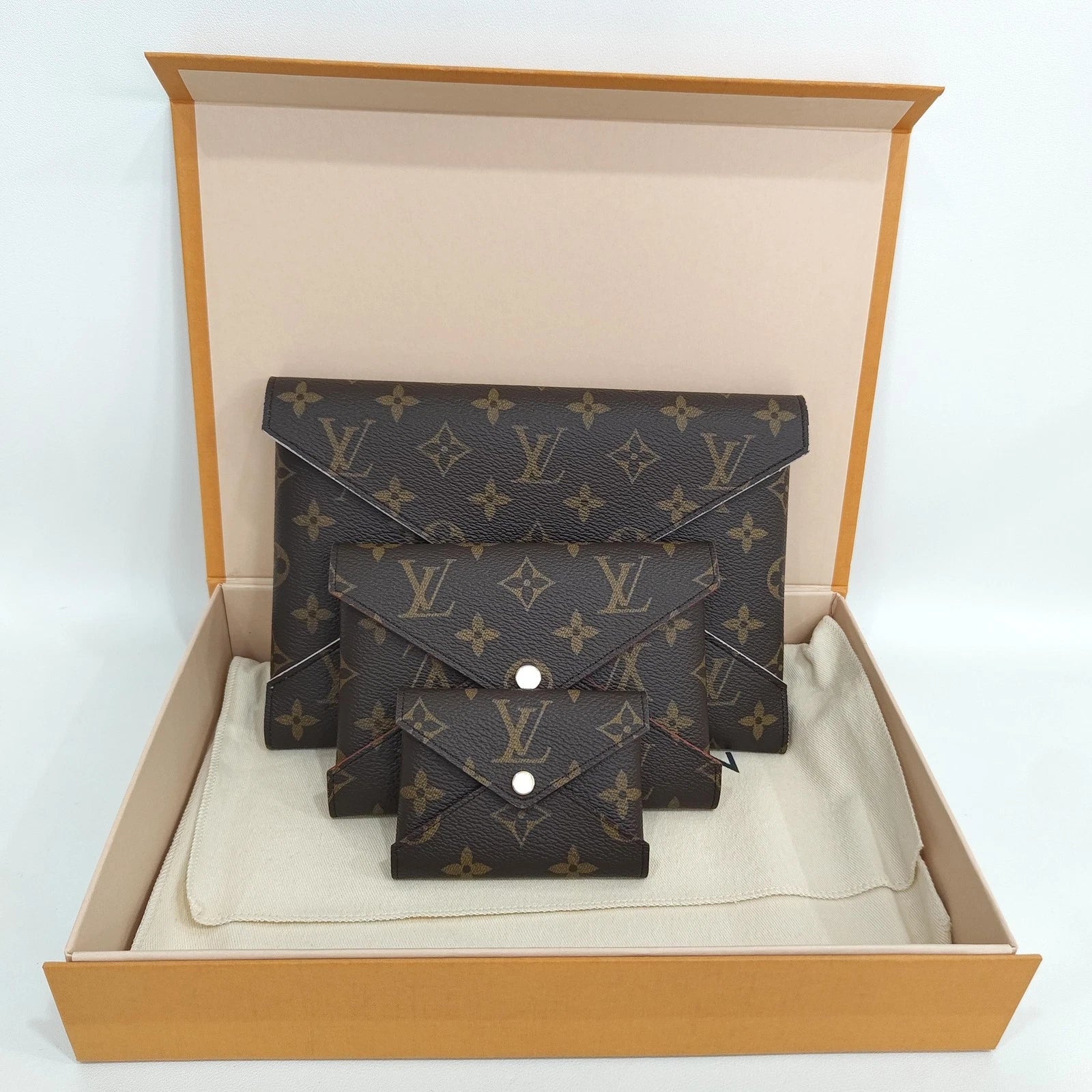 Louis Vuitton Canvas Matryoshka Clutch Bag For Women