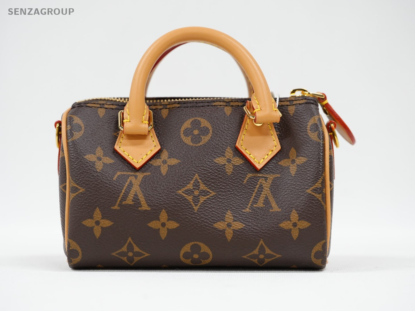 Louis Vuitton Monogram Nano Speedy 2way Shoulder Handbag Crossbody Women Classic