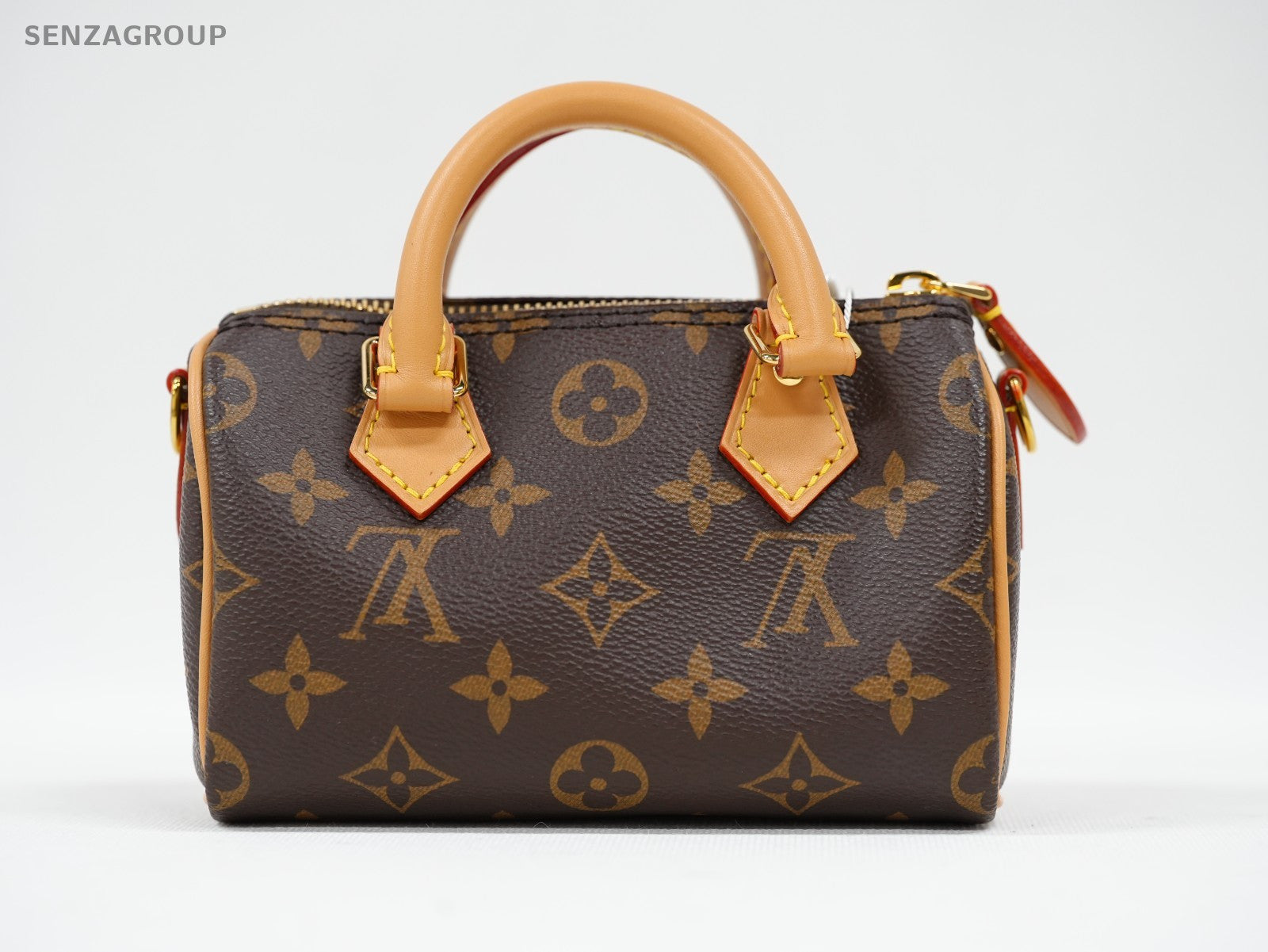 Louis Vuitton Monogram Nano Speedy 2way Shoulder Handbag Crossbody Women Classic