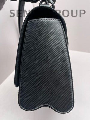 Louis Vuitton Twist Medium SoBlack Epi Leather Shoulder Crossbody Bag