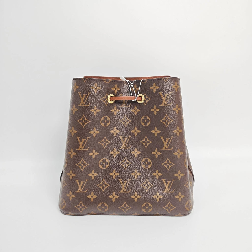 Louis Vuitton Monogram Brown Canvas Neonoe Bucket Bag For Women