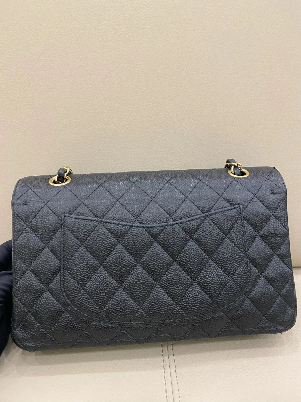 CHANEL CF Medium Black Shoulder Bag For Women