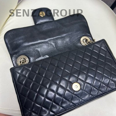 Chanel Westminster CF Pearl Chain Shoulder Bag Lambskin Women's