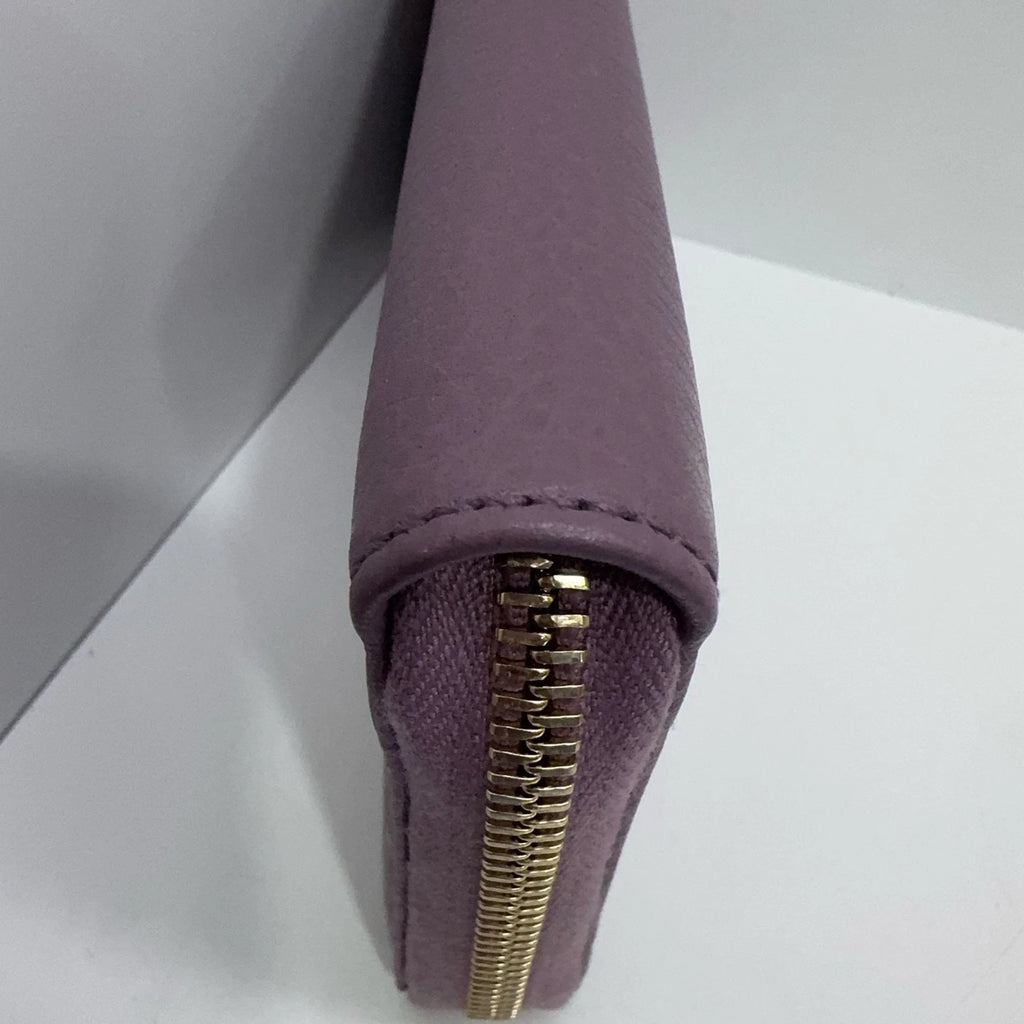 Gucci Light Purple Bamboo Limited Zip Long Wallet Clutch For Women